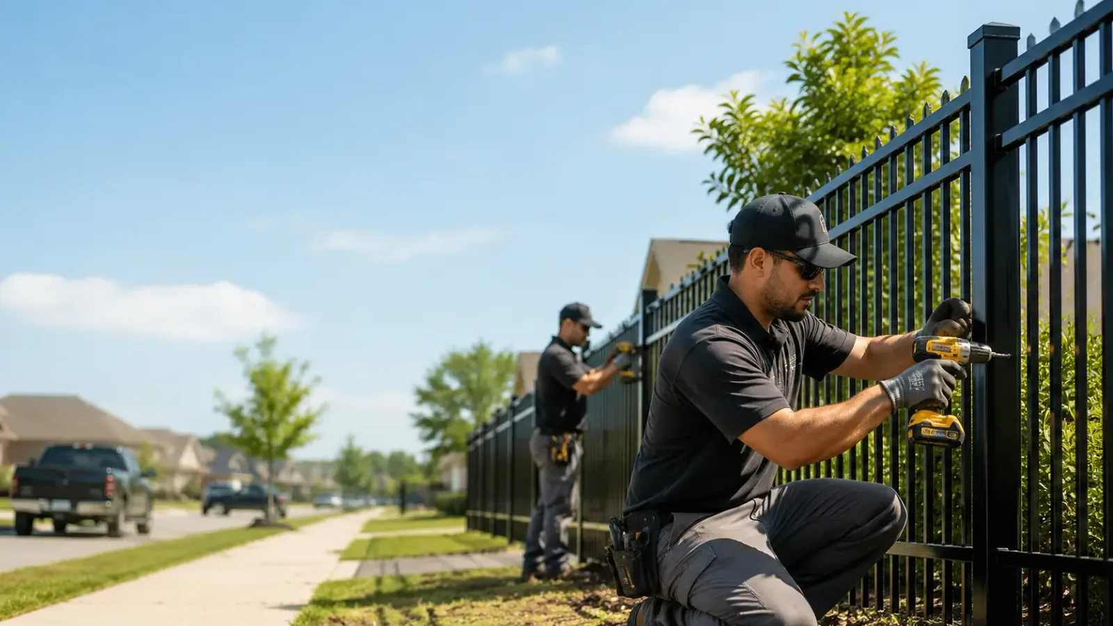 Metal Fence Installation in Carpenter, IA
